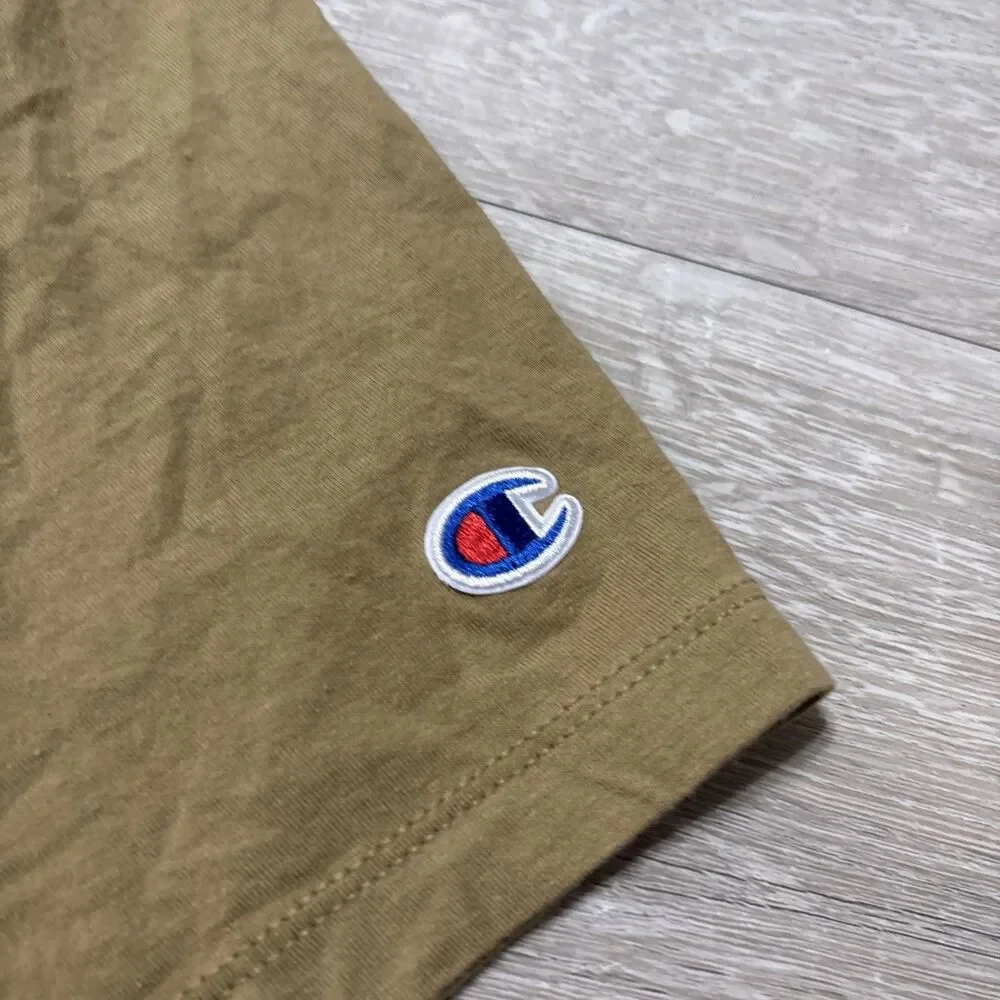 Champion Men’s 2XL Brown Moon Phase Graphic T-Shirt Short Sleeve Logo Tee - Picture 3 of 7